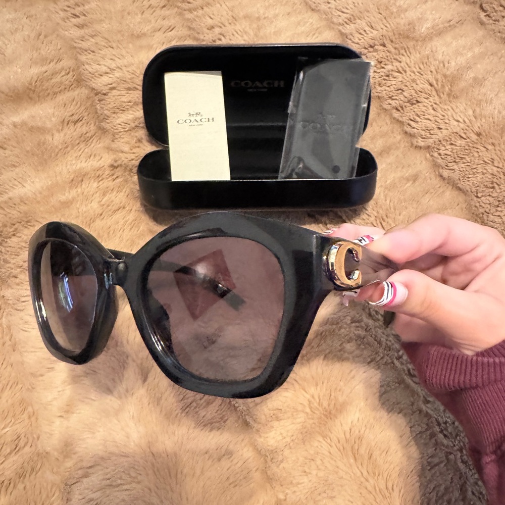 Coach Chic Black Sunglasses